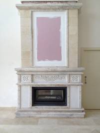 Chimenea crema marfil 1a