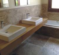 Lavabos de piedra caliza