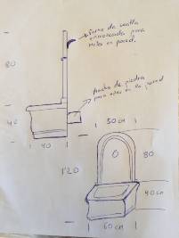Fuente de pared en mármol 01