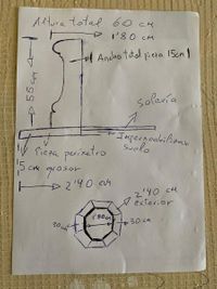 Boceto fabricaci&oacute;n fuente en travertino olivillo sevilla 02
