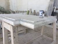 Proceso fabricación sagrario en mármol blanco 01