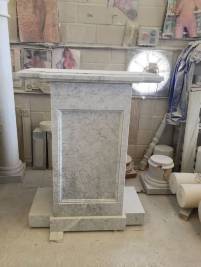 Proceso fabricaci&oacute;n sagrario en m&aacute;rmol blanco 06