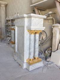 Sagrario en mármol blanco carrara 03